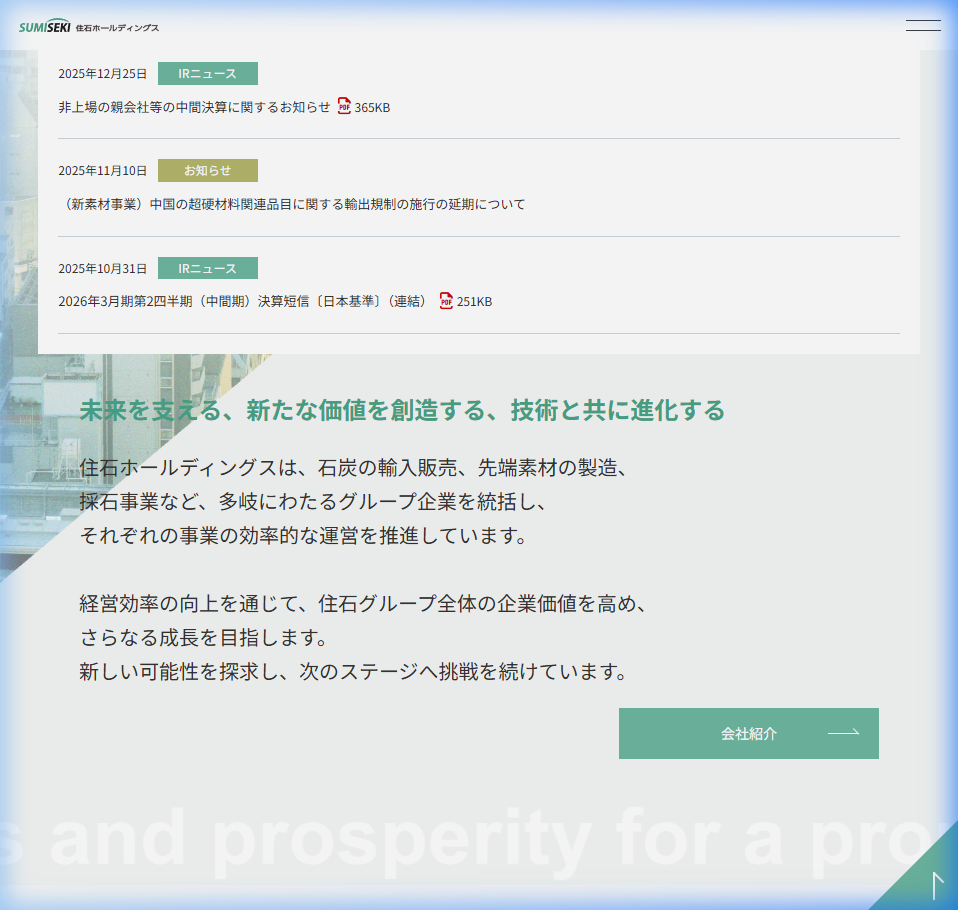 市場環境の核心