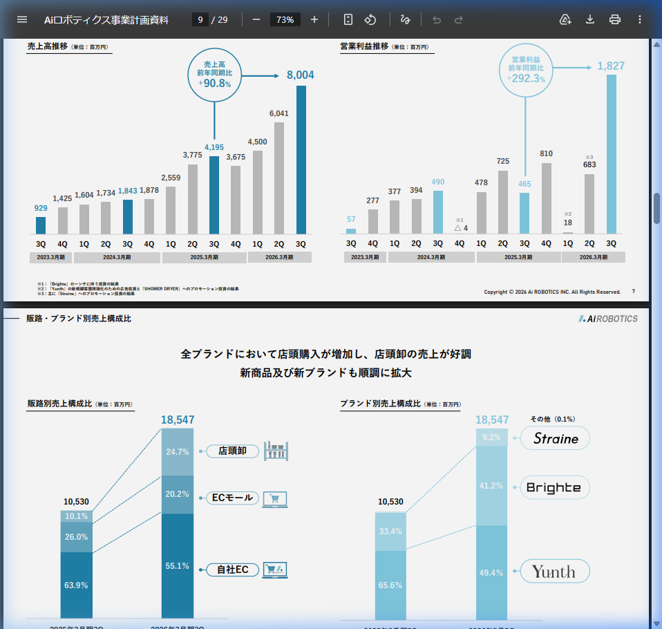 財務状況の核心