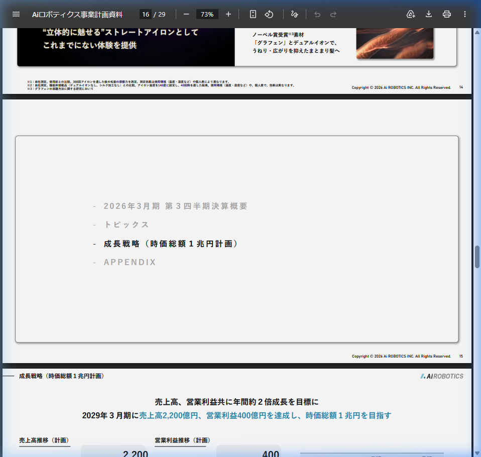 今後の見通しの核心