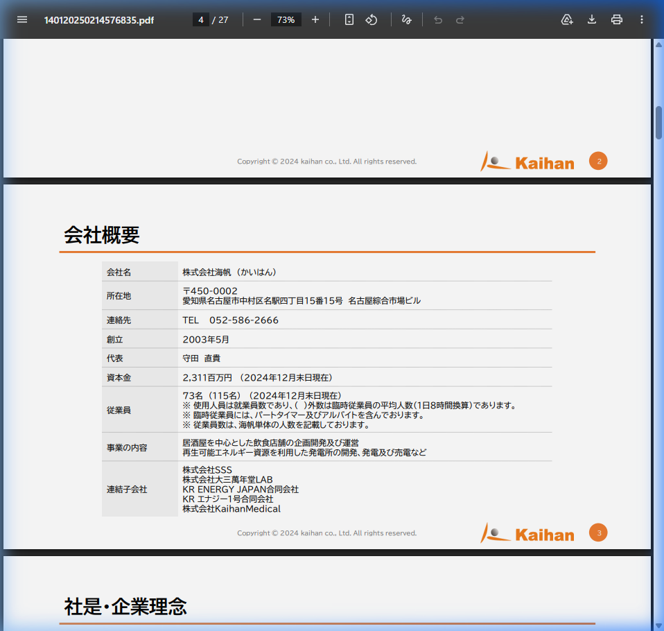 市場環境の核心