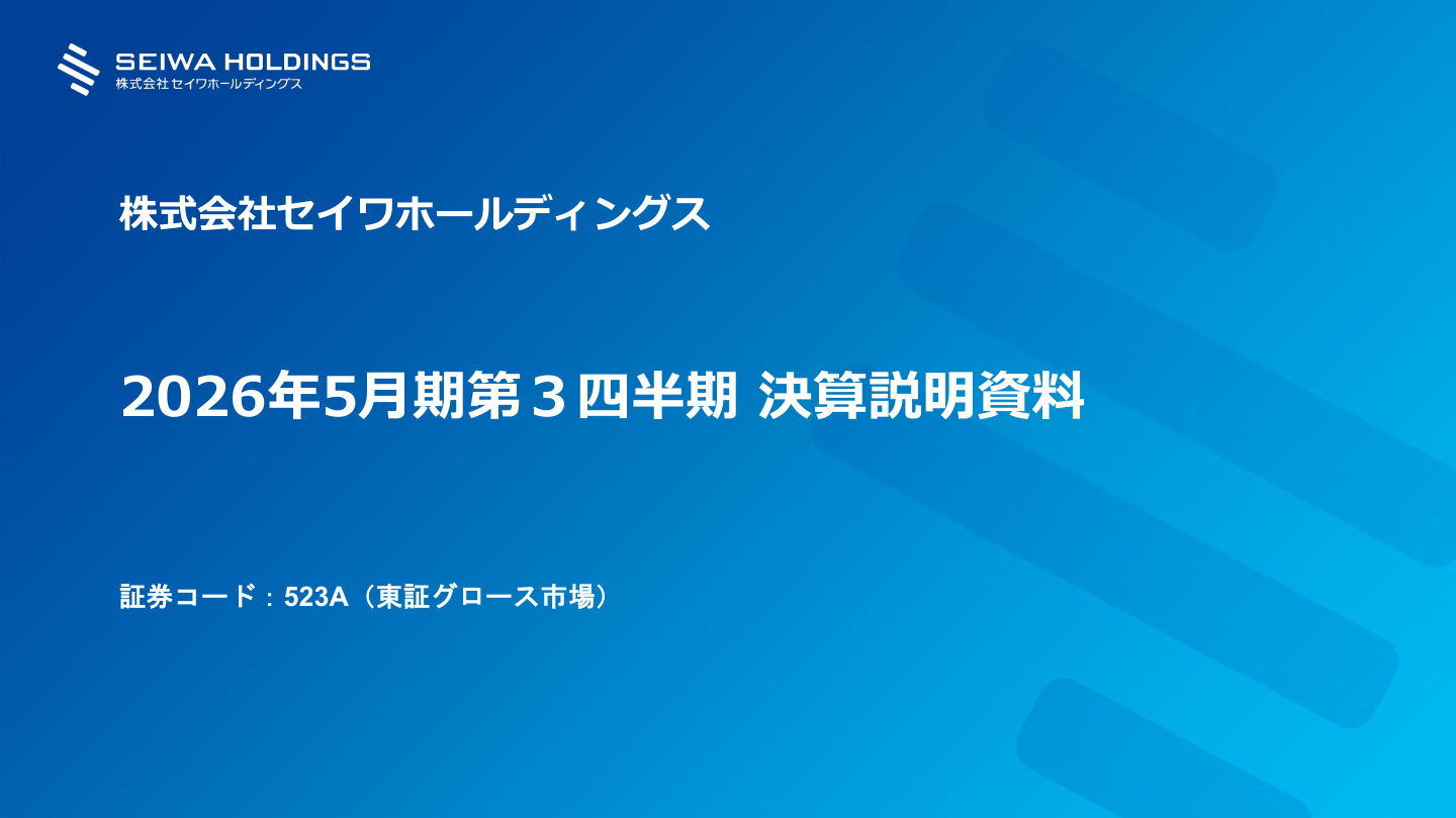 市場環境の核心