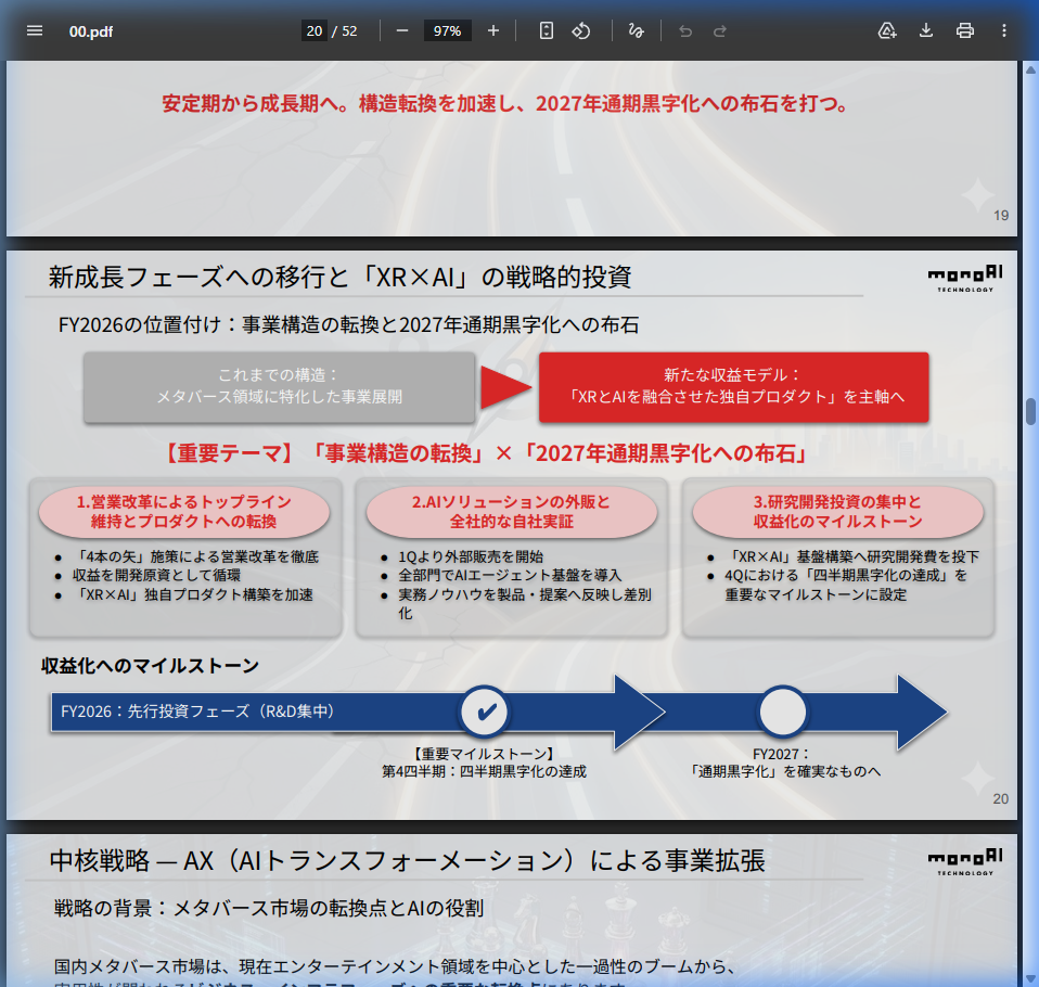 事業戦略の核心