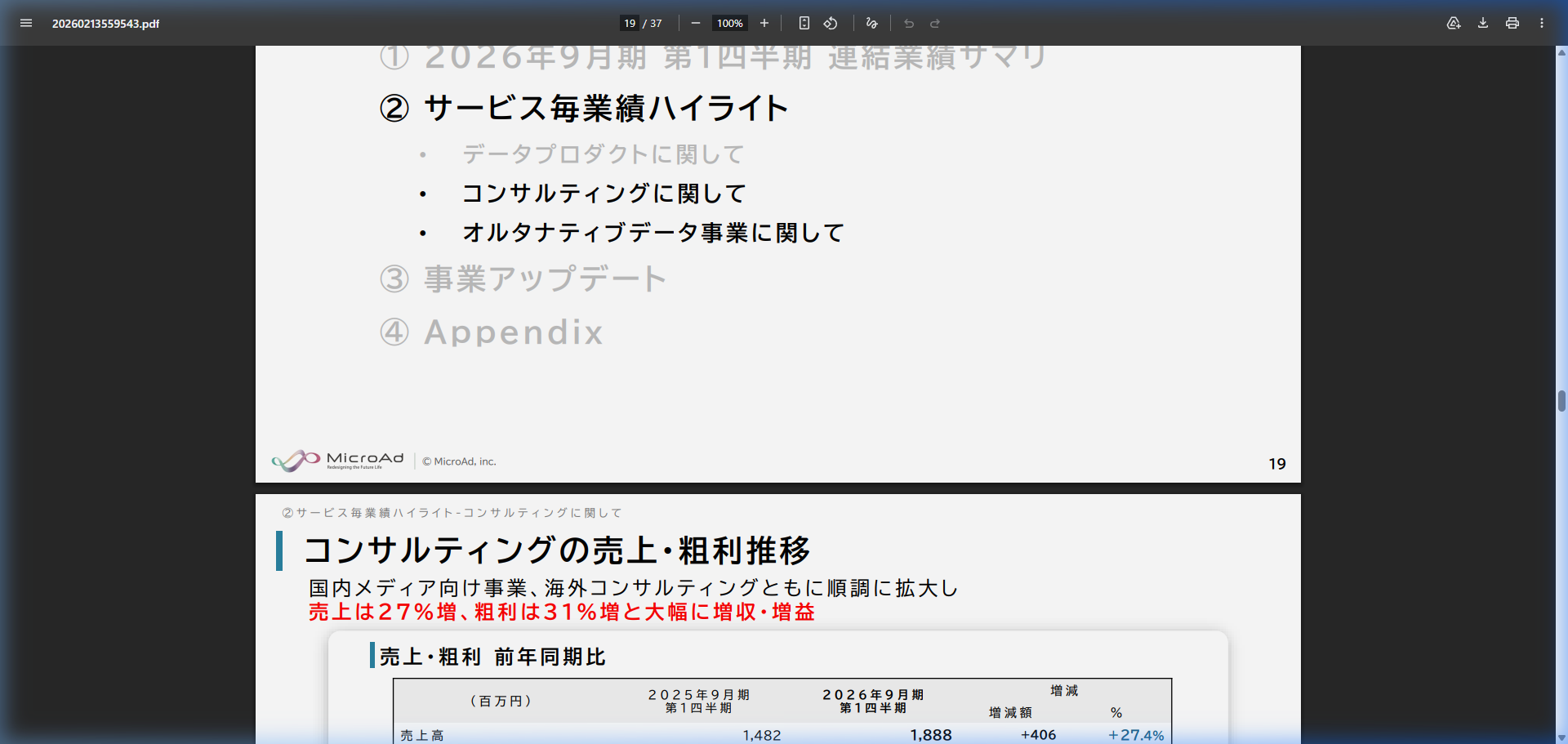 今後の見通しの核心